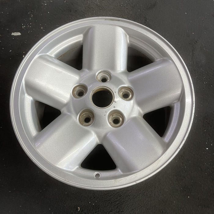 17" DODGE 1500 PICKUP 02 17x8, aluminum, w/o machined center Original OEM Wheel - Side Profile