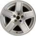 17" CHARGER 06-07 17x7 aluminum 5 spoke machined finish Original OEM Wheel Rim - Front View