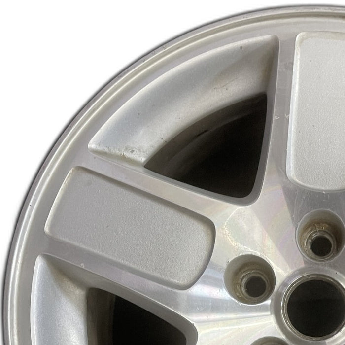 17" CHARGER 06-07 17x7 aluminum 5 spoke machined finish Original OEM Wheel Rim - Angle View
