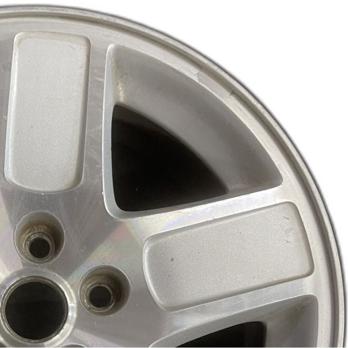 17" CHARGER 06-07 17x7 aluminum 5 spoke machined finish Original OEM Wheel Rim - Side Profile