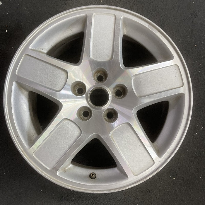 17" CHARGER 06-07 17x7 aluminum 5 spoke machined finish Original OEM Wheel Rim - Additional View