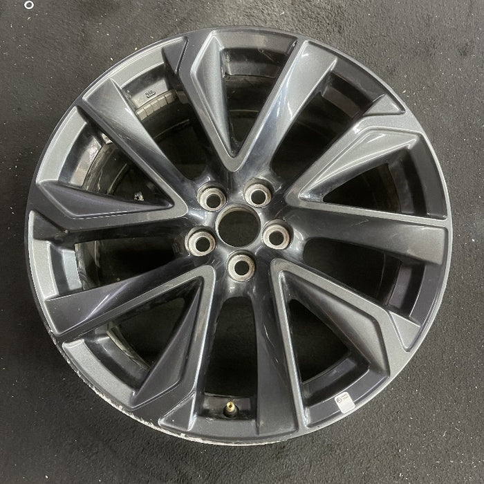 18" COROLLA 20-22 Hatchback 18x8 alloy 10 spoke black Original OEM Wheel Rim