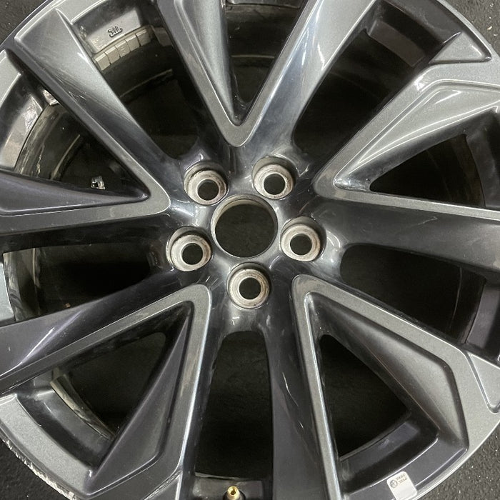 18" COROLLA 20-22 Hatchback 18x8 alloy 10 spoke black Original OEM Wheel Rim