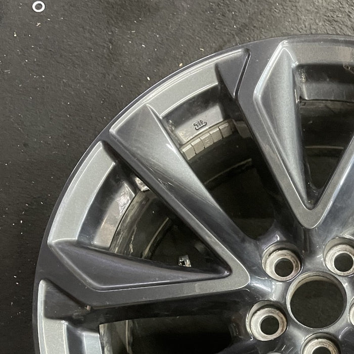 18" COROLLA 20-22 Hatchback 18x8 alloy 10 spoke black Original OEM Wheel Rim