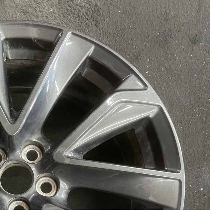 18" COROLLA 20-22 Hatchback 18x8 alloy 10 spoke black Original OEM Wheel Rim