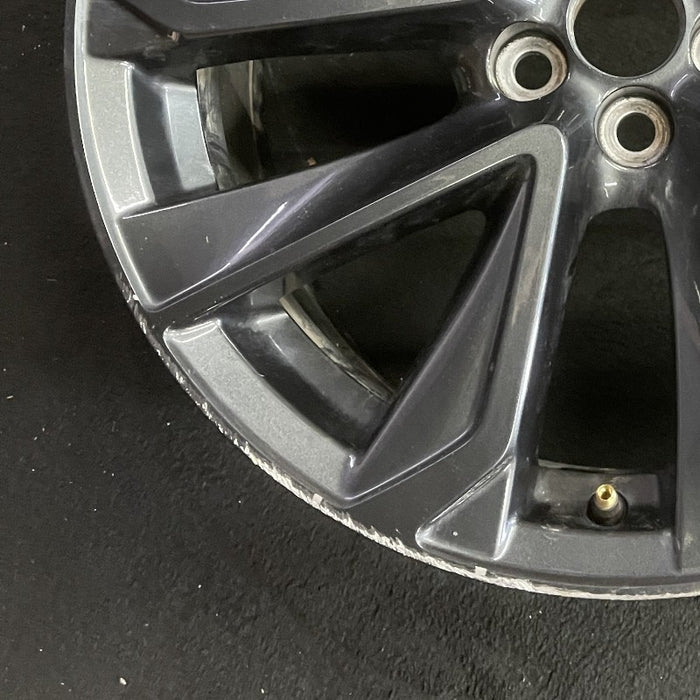 18" COROLLA 20-22 Hatchback 18x8 alloy 10 spoke black Original OEM Wheel Rim