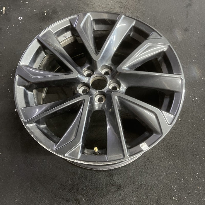 18" COROLLA 20-22 Hatchback 18x8 alloy 10 spoke black Original OEM Wheel Rim