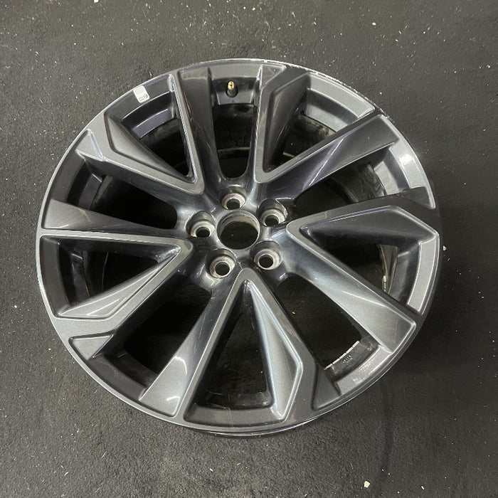 18" COROLLA 20-22 Hatchback 18x8 alloy 10 spoke black Original OEM Wheel Rim