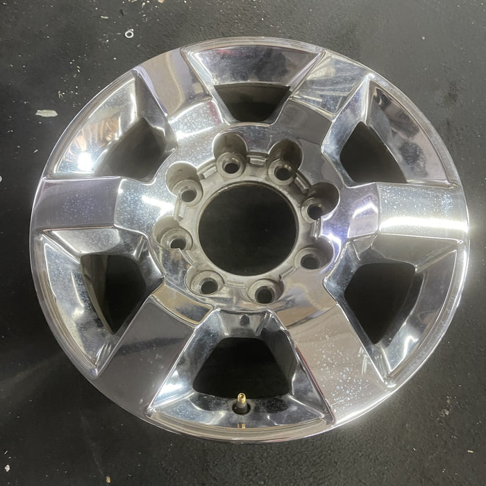 18" SIERRA 2500 PICKUP 15-18 18x8, aluminum, 6 spoke, flat spoke Original OEM - Side Profile