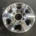 18" SIERRA 2500 PICKUP 15-18 18x8, aluminum, 6 spoke, flat spoke Original OEM - Side Profile
