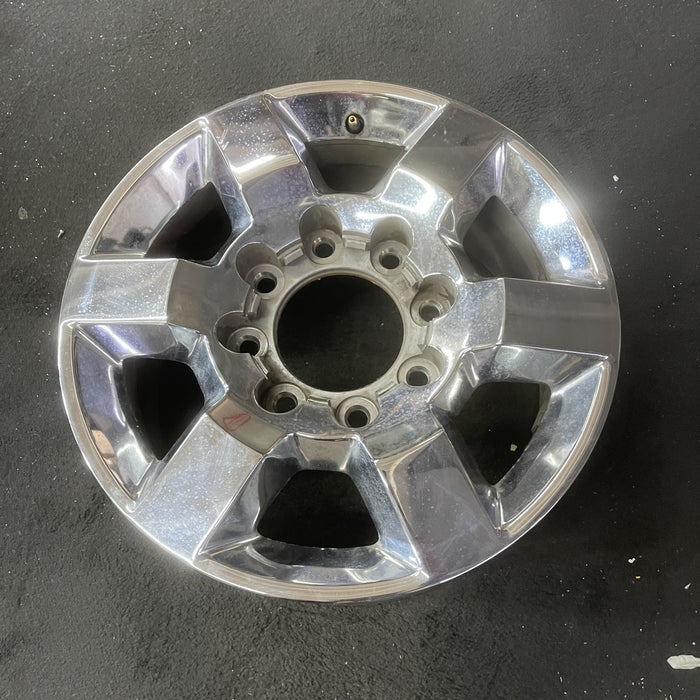 18" SIERRA 2500 PICKUP 15-18 18x8, aluminum, 6 spoke, flat spoke Original OEM - Close-Up Detail