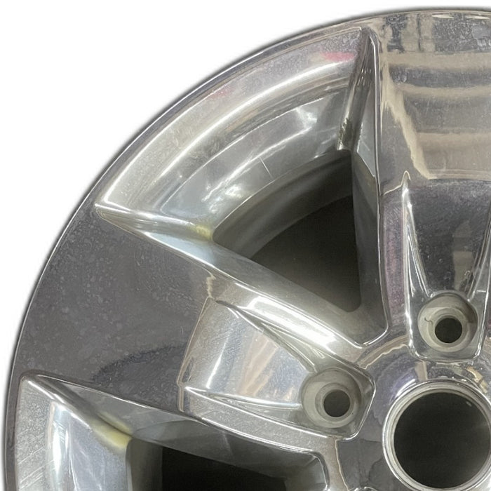 17" DODGE 1500 PICKUP 13-18 17x7 aluminum 5 spoke silver opt WFE Original OEM - Angle View