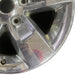 17" DODGE 1500 PICKUP 13-18 17x7 aluminum 5 spoke silver opt WFE Original OEM - Close-Up Detail