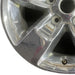 17" DODGE 1500 PICKUP 13-18 17x7 aluminum 5 spoke silver opt WFE Original OEM - Back View