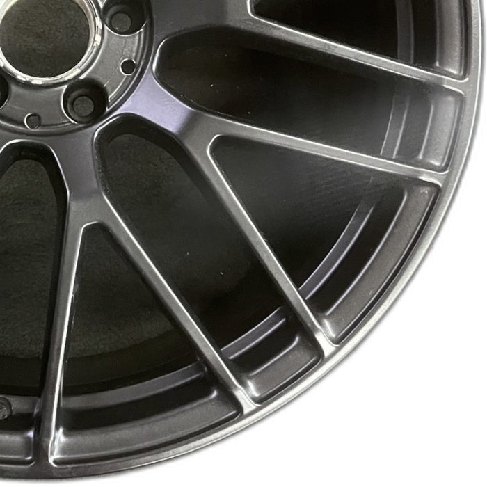 19" MERCEDES C-CLASS 17 205 Type Cv C63 19x10.5 18 spoke 9 Y spokes black with - Close-Up Detail
