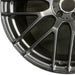 19" MERCEDES C-CLASS 17 205 Type Cv C63 19x10.5 18 spoke 9 Y spokes black with - Back View