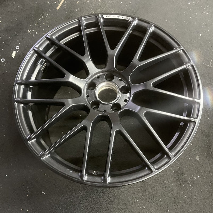 19" MERCEDES C-CLASS 17 205 Type Cv C63 19x10.5 18 spoke 9 Y spokes black with - View 7