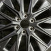 20" GX550 24 20x7.5 alloy dark gray Original OEM Wheel Rim - Angle View