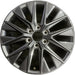 20" GX550 24 20x7.5 alloy dark gray Original OEM Wheel Rim - Front View