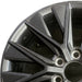 20" GX550 24 20x7.5 alloy dark gray Original OEM Wheel Rim - Angle View