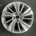 20" MDX 17 20x8 alloy machine face alternating spoke Original OEM Wheel Rim - Front View