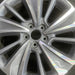 20" MDX 17 20x8 alloy machine face alternating spoke Original OEM Wheel Rim - Angle View