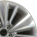 20" MDX 17 20x8 alloy machine face alternating spoke Original OEM Wheel Rim - Side Profile