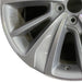 20" MDX 17 20x8 alloy machine face alternating spoke Original OEM Wheel Rim - Back View