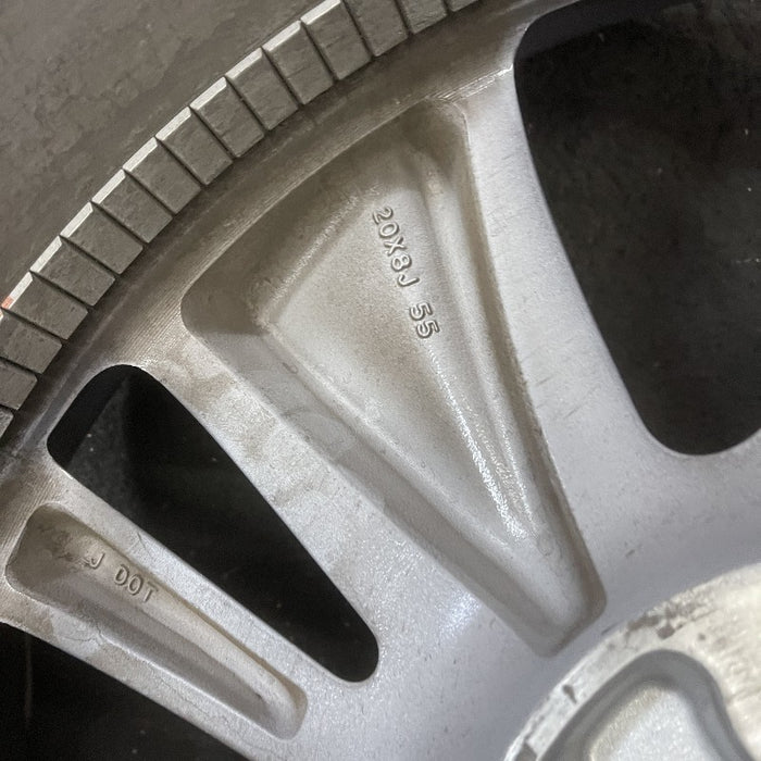 20" MDX 17 20x8 alloy machine face alternating spoke Original OEM Wheel Rim - View 10