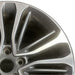 18" VELOSTER 16 18x7.5 w/o body color accents; 20 spoke two te Original OEM - Side Profile