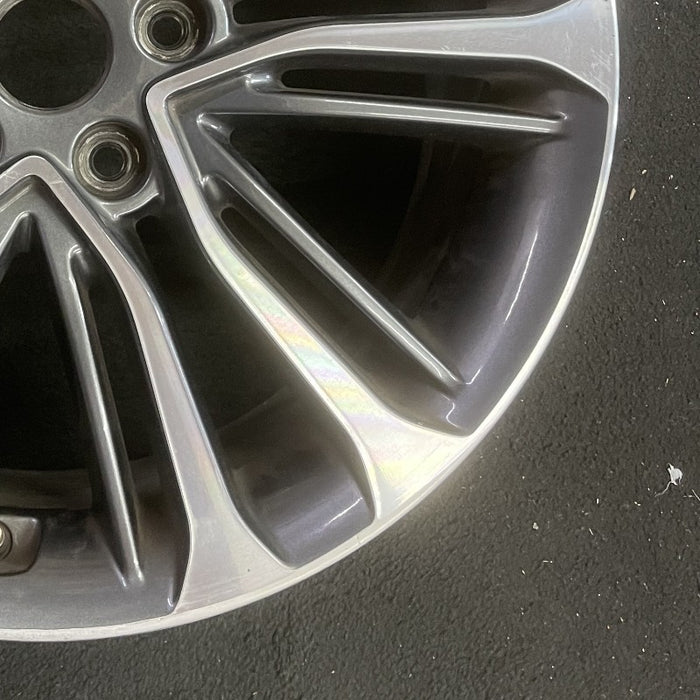 18" VELOSTER 16 18x7.5 w/o body color accents; 20 spoke two te Original OEM - Back View