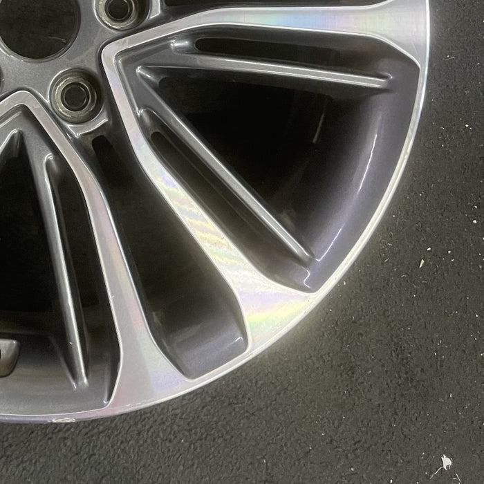 18" VELOSTER 16 18x7.5 w/o body color accents; 20 spoke two te Original OEM - Back View