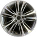 18" VELOSTER 16 18x7.5 w/o body color accents; 20 spoke two te Original OEM - Front View