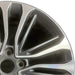 18" VELOSTER 16 18x7.5 w/o body color accents; 20 spoke two te Original OEM - Side Profile