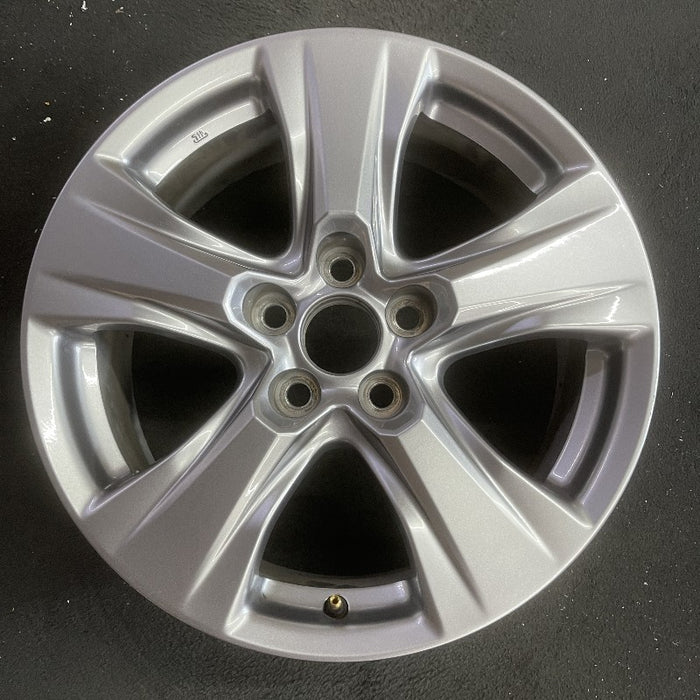 17" RAV4 19-25 17x7 alloy 5 spoke silver Original OEM Wheel Rim - Additional View