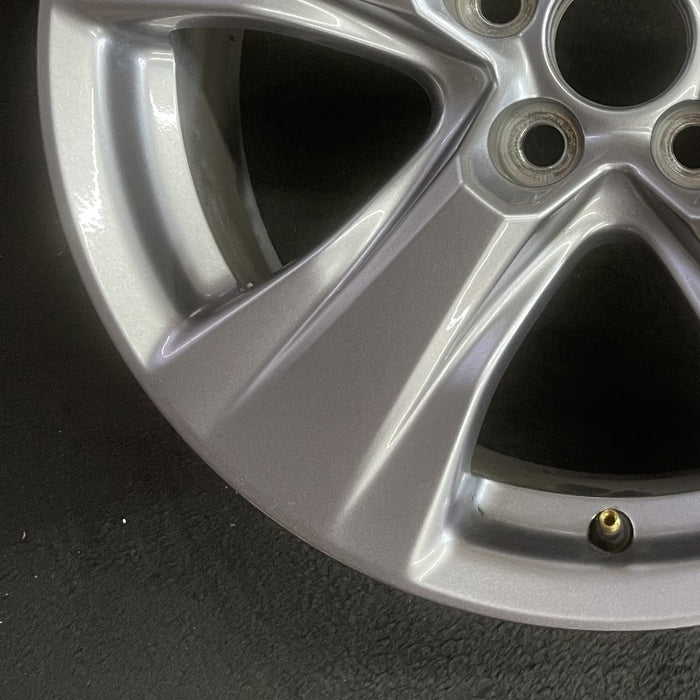 17" RAV4 19-25 17x7 alloy 5 spoke silver Original OEM Wheel Rim - Additional View