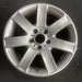 17" BMW 320i 01-05 , 17x8 , 7 spoke, exposed lug nuts, flat spoke Original OEM - Angle View