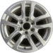 18" SIERRA 1500 PICKUP 19 , 18x8.5, 10 spoke, silver Original OEM Wheel Rim - Front View