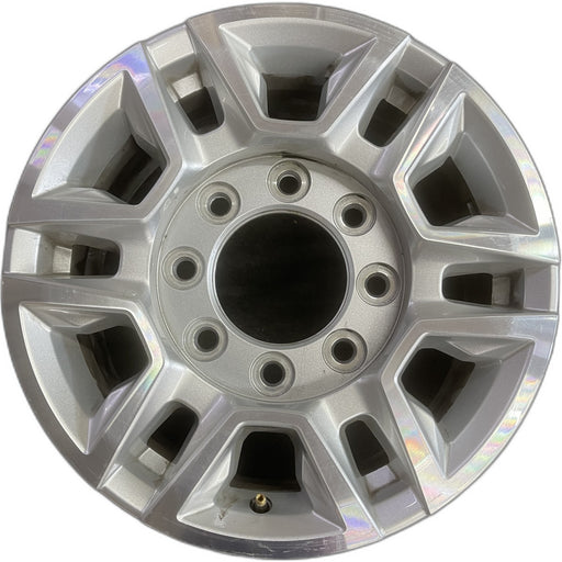 17" SIERRA 2500 PICKUP 20-24 17x7.5, aluminum Original OEM Wheel Rim - Front View