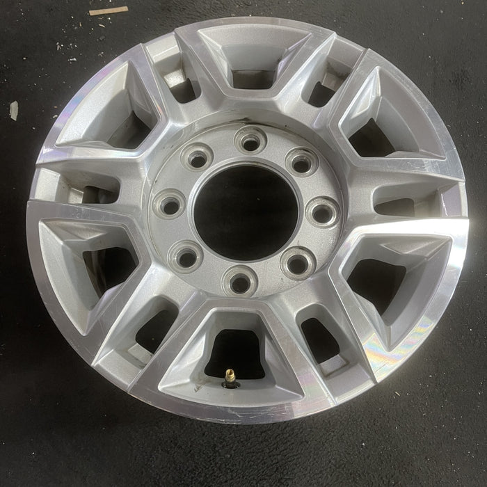 17" SIERRA 2500 PICKUP 20-24 17x7.5, aluminum Original OEM Wheel Rim - Side Profile