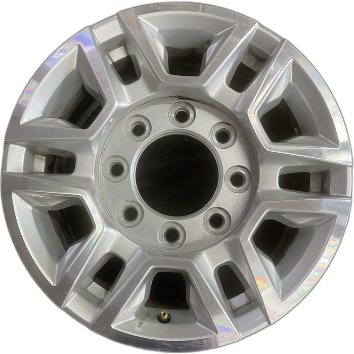 17" SIERRA 2500 PICKUP 20-24 17x7.5, aluminum Original OEM Wheel Rim - Front View