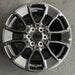 20" SEQUOIA 24 20x8, 6 Y spoke, black Original OEM Wheel Rim - Front View