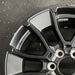 20" SEQUOIA 24 20x8, 6 Y spoke, black Original OEM Wheel Rim - Side Profile