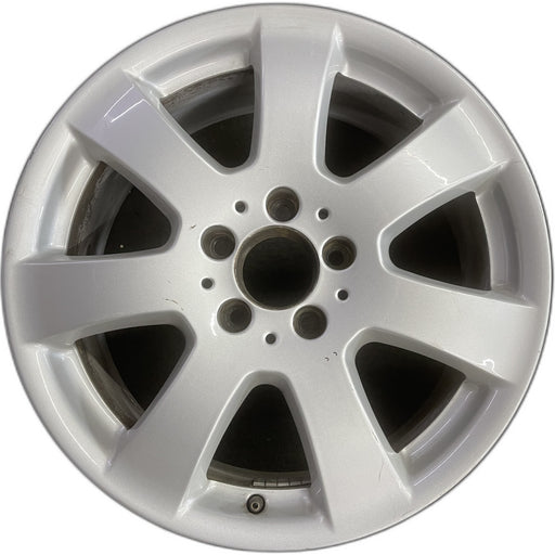 17" MERCEDES ML-CLASS 06-07 164 Type; ML350, 17x7.5 Original OEM Wheel Rim - Front View