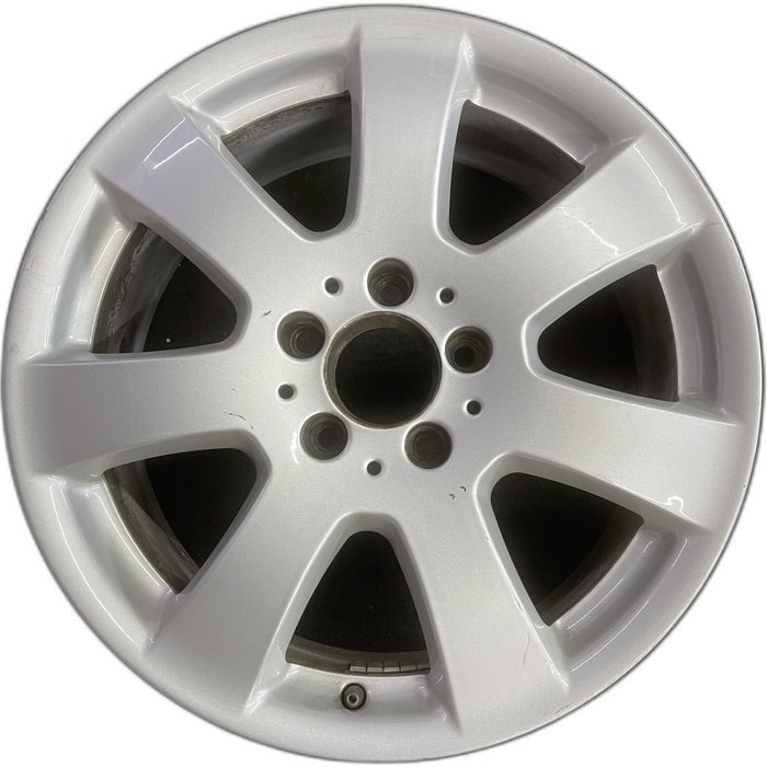 17" MERCEDES ML-CLASS 06-07 164 Type; ML350, 17x7.5 Original OEM Wheel Rim - Front View