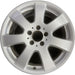 17" MERCEDES ML-CLASS 06-07 164 Type; ML350, 17x7.5 Original OEM Wheel Rim - Front View