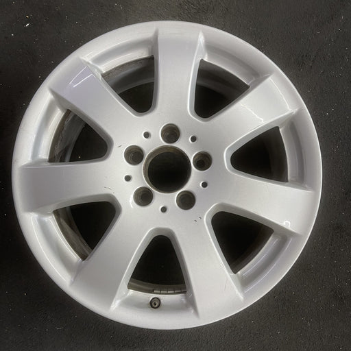 17" MERCEDES ML-CLASS 06-07 164 Type; ML350, 17x7.5 Original OEM Wheel Rim - Angle View