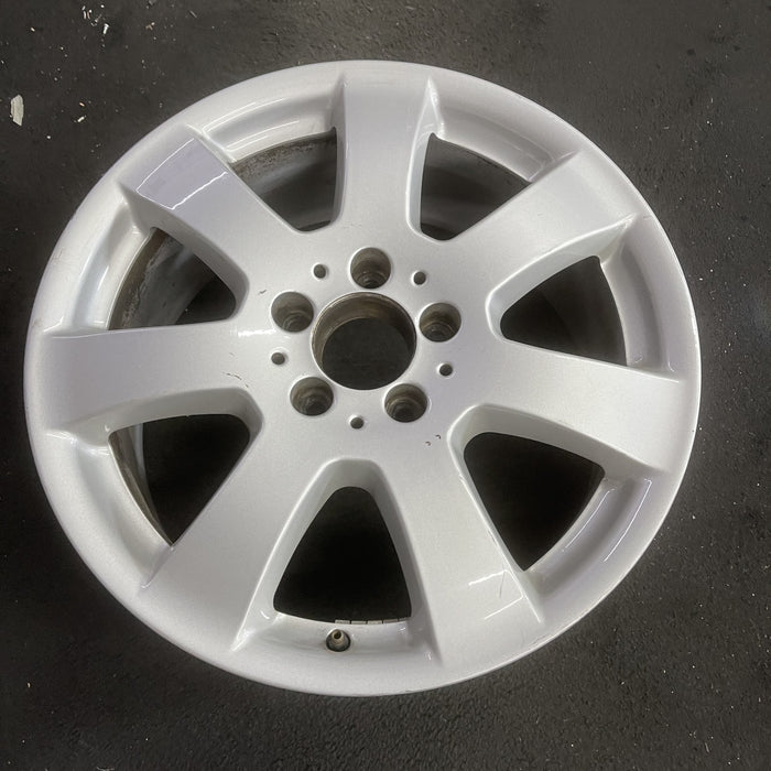 17" MERCEDES ML-CLASS 06-07 164 Type; ML350, 17x7.5 Original OEM Wheel Rim - Side Profile