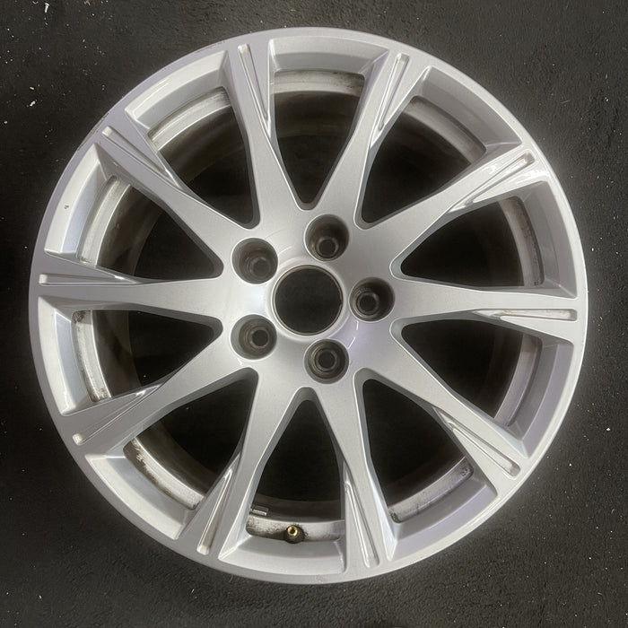 17" AUDI A4 20-24 17x7.5 , Original OEM Wheel Rim - Angle View