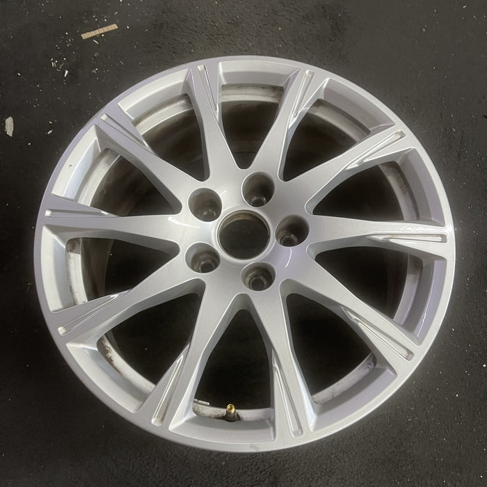 17" AUDI A4 20-24 17x7.5 , Original OEM Wheel Rim - Side Profile